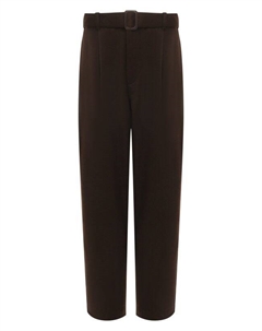 Брюки из шерсти и кашемира Emporio armani