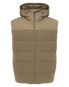 Жилет с отделкой из вельвета Boss