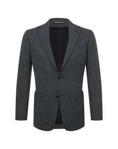 Пиджак из хлопка и вискозы Canali