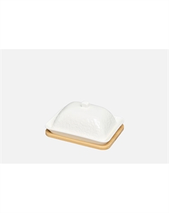 МАСЛЕНКА НА ДЕРЕВЯННОЙ ПОДСТАВКЕ MEADOW, 17х12,5х8 СМ 1 шт Lefard