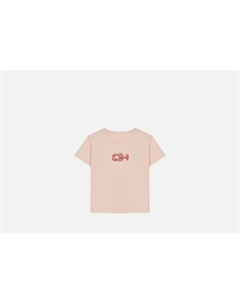 Футболка Розовая с раком S мл Mark formelle