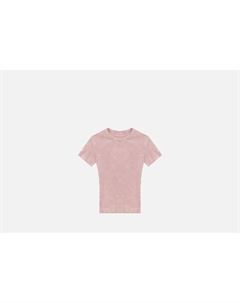 Футболка в рубчик Розовая XS мл Mark formelle