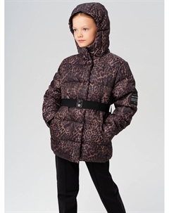 Куртка текстильная с полиуретановым покрытием для девочек School by playtoday