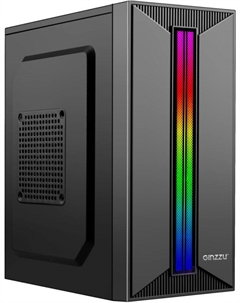 Корпус mATX B350 без БП, 2*USB 2.0 Ginzzu