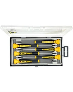 Набор отверток Felo 25096166 SL/PH для точных работ ESD Safe, 6 шт