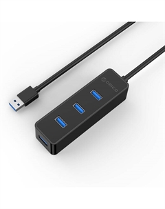 Концентратор USB 3.0 W5PH4-U3-BK 4хUSB 3.0, черный Orico