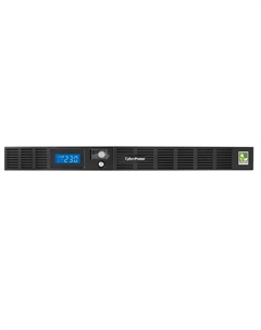 Источник бесперебойного питания OR600ELCDRM1U line-Interactive, 600VA/360W USB/RS-232/SNMPslot /RJ11/45 (4+2 IEC С13) Cyberpower