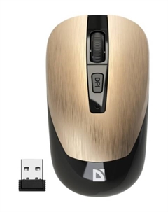 Мышь Wireless Wave MM-995 52994 золотистый Defender