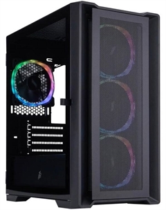 Корпус mATX TRILOBITE T4 MESH T4-BK-4FS7 без БП, 2*USB 3.0, USB 2.0 1stplayer