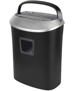 Уничтожитель бумаг Cactus CS-SH-P6 (секр.P-4) фрагменты 10лист. 21лтр. скрепки скобы пл.карты черный/серый