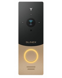 Вызывная панель ML-20HD золото/черный, 2,0 Мп (AHD) 960 ТВЛ (CVBS), 150º, 1/4” CMOS, 0,01 Люкс до 1,5 м, IP65 Slinex