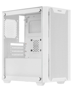 Корпус mATX CL560 без БП, боковая панель из закалённого стекла, 2*USB 2.0, USB 3.0 Ginzzu