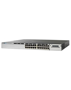 Коммутатор Catalyst WS-C3850-24S-S Catalyst 3850 24 Port GE SFP IP Base Cisco