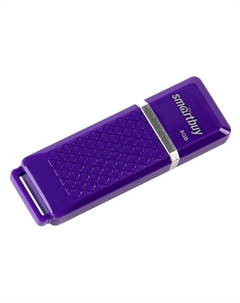 Накопитель USB 2.0 8GB SB8GBQZ-V Quartz фиолетовый Smartbuy