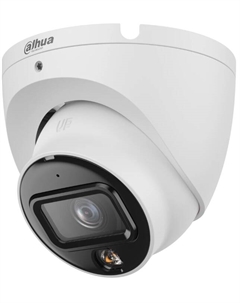 Видеокамера IP DH-IPC-HDW1839TP-A-IL-0360B-S6 уличная купольная с ИК-подсветкой до 30м и LED-подсветкой до 30м Dahua