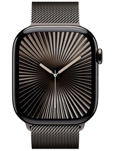 Часы Watch Series 10 GPS + Cellular 46mm MWYW3 Slate Titanium Case with Slate Milanese Loop - M/L Apple