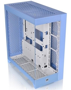 Корпус eATX CTE E600 MX Hydrangea Blue CA-1Y3-00MFWN-00 голубой, без БП, фронтальная и боковые панели из закаленного стекла, USB Type-C, 2 Thermaltake