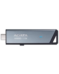 Накопитель USB 3.2 1TB AELI-UE800-1T-CSG Elite UE800, TypeC, серый, металлич.1000/1000 Mb/s Adata