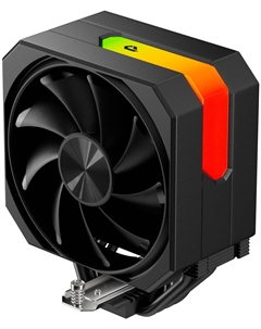 Кулер UP1KC4 LGA1851/1700/1200/115x/1366/2011/2066/AM5/AM4/AM3/AM2/AM3+/AM2+/FM2/FM1 (TDP 230W, 4HPx6mm, 120mm ARGB cover fan, 600-1650rpm, 68. Uphere