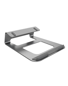 Подставка для ноутбука Cactus CS-NB-AL 15.4" 235x235 серебристый