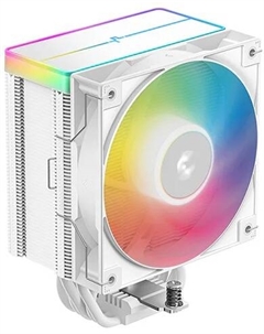 Кулер AG500 WH ARGB V2 LGA1700/1200/115X/AM5/AM4 (TDP 240W, 120mm ARGB fan, 300-1950rpm, 67.88CFM,  29.4dBA, 4-pin PWM, белый) RET Deepcool