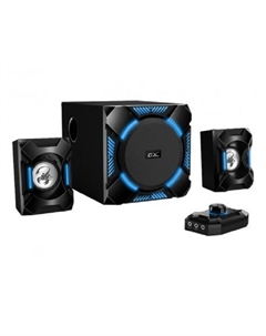 Компьютерная акустика SW-G2.1 1200 31730044400 игровая, 100-240В, 36Вт, сабвуфер: 24Вт, сателлиты: 6Вт*2, мощные басы, синяя подстветка, встрое Genius