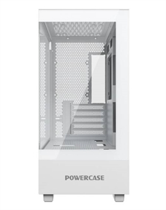 Корпус mATX Vision Micro M CVMMW-L0 белый, без БП, Tempered Glass, USB3.0, 2*USB2.0, HD Audio Powercase