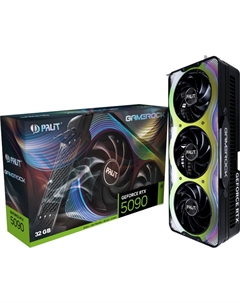 Видеокарта PCI-E GeForce RTX 5090 GameRock (NE75090019R5-GB2020G) 32GB GDDR7 512bit 2407/28000MHz HDMI 3*DP Palit