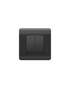 Выключатель 431467 2-кл. NЕW3-E 10А черн. Chint