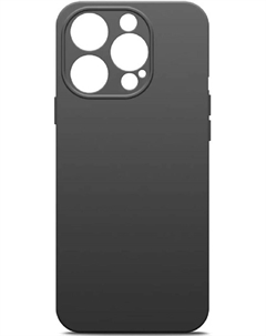 Чехол BoraSco Silicone Case 72415 матовый для Apple iPhone 15 Pro Max, черный Borasco