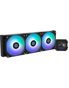Система охлаждения жидкостная Liquid Cooler 360mm ALPHA2 DS A36 Black LGA115x/1200/17001851/AM4/AM5 (3*120mm, 600-2000rpm, 29.7dBa) Zalman