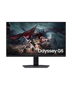 Монитор 27" Odyssey G5 G50D S27DG502EI black, IPS 16:9 2560*1440, 180Hz 1ms 350cd 1000:1 178/178 2*HDMI DP HAS Pivot Tilt Swiv VESA Samsung