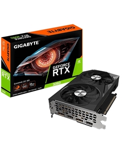 Видеокарта PCI-E GeForce RTX 3060 GAMING (GV-N3060GAMING OC-8GD) 8GB GDDR6 128bit 8nm 1777/15000MHz 2*HDMI/2*DP Gigabyte