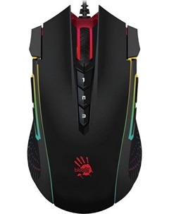Мышь Bloody J90s черный оптическая (8000dpi) USB (12but) (1379881) A4tech