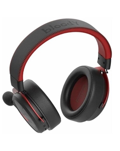 Наушники A4Tech Bloody MR590 Sports красные, 1.5м, мониторные, BT/Radio/3.5mm, оголовье (1971784) A4tech