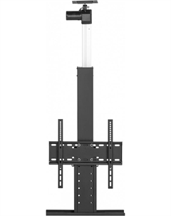 Кронштейн Cactus CS-STM-7844 для телевизора черный 32"-55" макс.45кг напольный (моторизованный лифт)