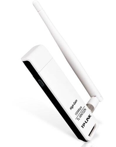 Сетевая карта TL-WN722N Wi-Fi 150Mbps 802.11g/n, USB 2.0, внешняя антенна Tp-link
