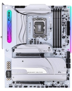 Материнская плата ATX iGame Z890 FLOW V20 (LGA1851, Z890, 4*DDR5, 2*PCIe, 5*M.2, 4*SATA, WiFi, BT, 4*USB 2.0, 4*USB 3.2, HDMI, DP) Colorful