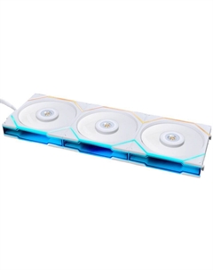 Вентилятор для корпуса Lian-Li Uni Fan TL 120 White G99.12TL3W.00 120x120x28мм, 200-2600rpm, 90.1 CFM, 33dBa, 7-pin, ARGB, (3-pack) ret Lian li