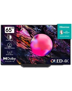 Телевизор OLED Hisense 65A85K 65", черный, 4K Ultra HD, 120Hz, DVB-T, DVB-T2, DVB-C, DVB-S, DVB-S2, USB, WiFi, Smart TV