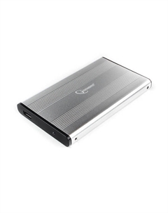 Внешний корпус для HDD SATA 2.5” EE2-U3S-5-S для HDD/SSD SATA 6Gb/s 2.5", USB 3.0, алюминий, серебристый Gembird
