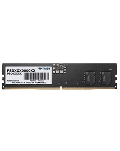 Модуль памяти DDR5 32GB PSD532G52002 Signature PC5-41600 5200MHz CL42 1.1V Patriot memory