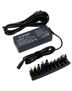 Блок питания для ноутбука универсальный Gembird NPA-DC9 автоматический 18,5В-20В, 90Вт, 10 штекеров