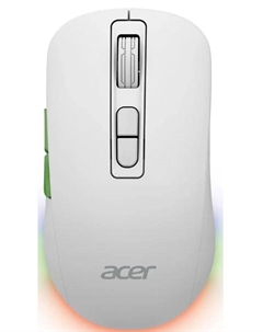 Мышь Wireless OMR311 ZL.MCECC.034 белая оптическая 2400dpi BT/Radio USB 7but (1999299) Acer