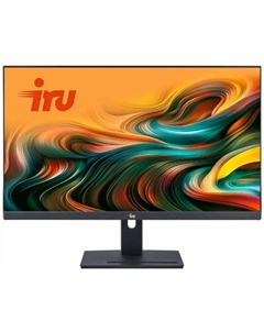 Моноблок iRu 27IM 2044690 i3-1215U/8GB/256GB SSD/UHD Graphics/GbitEth/WiFi/BT/90W/Cam/noOS/черный Iru