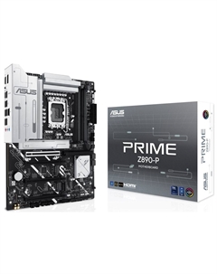 Материнская плата ATX PRIME Z890-P 90MB1I50-M0EAY0 LGA1851, Z890, 4*DDR5 (7600), 4*SATA, 4*M.2, 3*USB 3.2, 4*USB 2.0, USB Type-C, 4*PCIe x16, HDM Asus