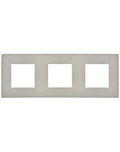 Рамка тройная SK-M32-K10 SKANDY SK-F03B Бежевый Iek