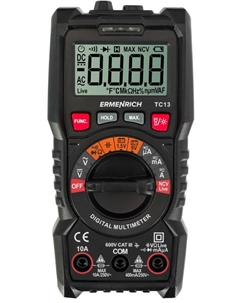 Мультиметр цифровой Ermenrich 82980 Zing TC13