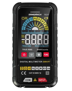 Мультиметр цифровой Ermenrich 82983 Zing TC17