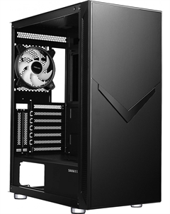 Корпус ATX ACC-3501 черный, без БП, 2*USB 2.0, USB 3.0, USB 3.1, audio Accord
